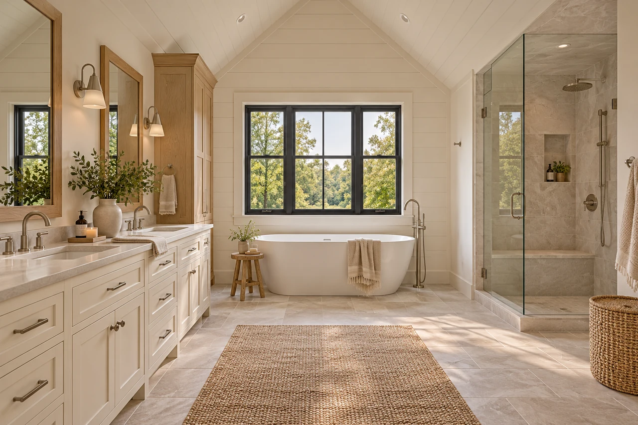 Horizon primary bathroom design concept