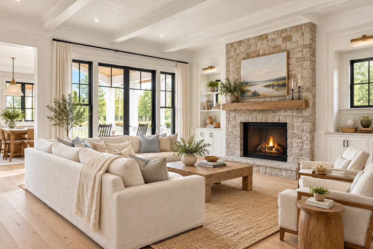 Horizon living room design concept