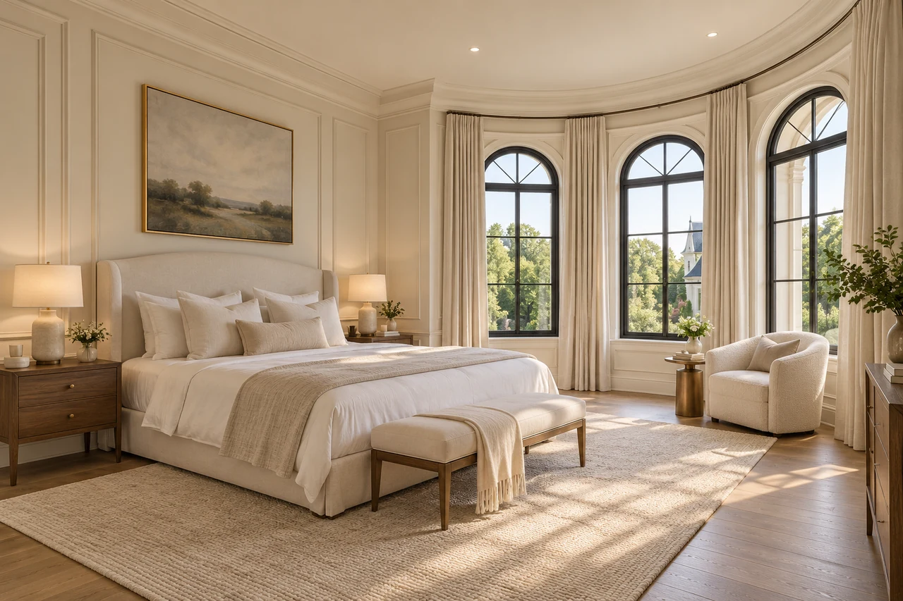 Jockey Hollow primary bedroom design concept